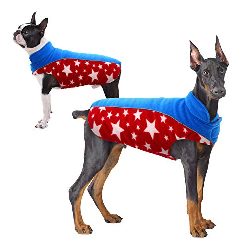 Medium & Large Breed Reversible Dog Winter Coat