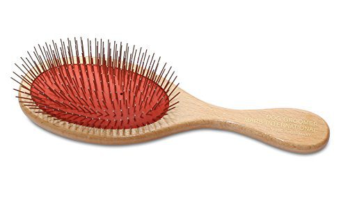 Mars Professional Grooming Pin Brush for Dogs and Horses