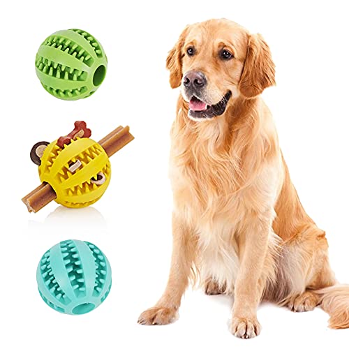Interactive Dog Toys for Teething/Food Dispensing.