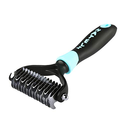 HATELI Self Cleaning Pet Slicker Brush Grooming Hair