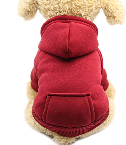 Idepet Dog Clothes Pet Dog Hoodies for Small Dogs