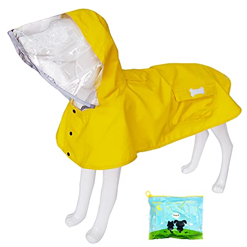 Adjustable Reflective Lightweight Pet Rain Clothes