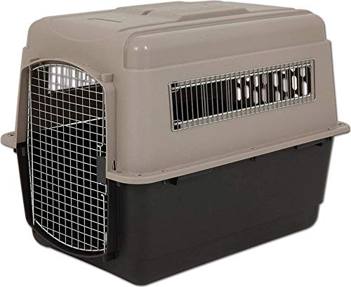 Heavy-Duty Dog Travel Crate, No-Tool Assembly