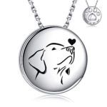 Memorial Pet Cremation Necklace for Dog