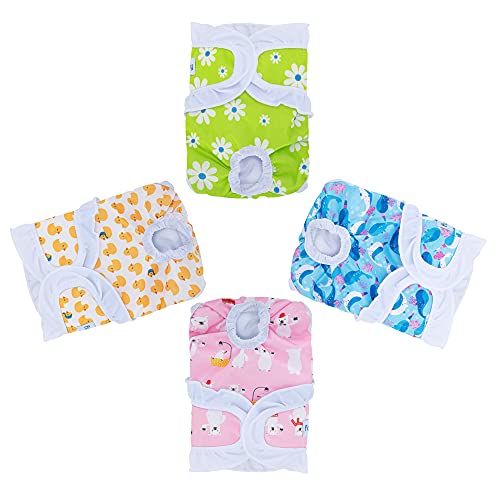 Female Girl Dog Washable Diapers