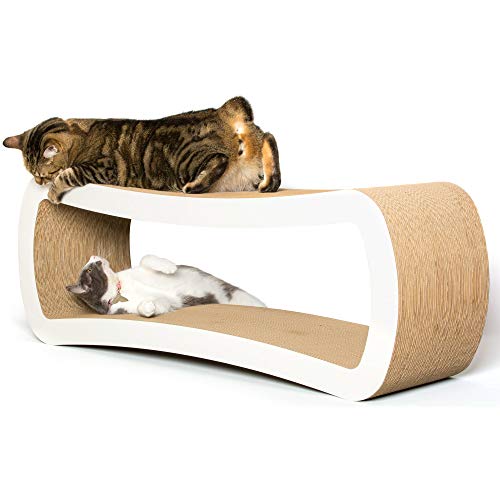 Cardboard Jumbo Cat Scratcher Lounge