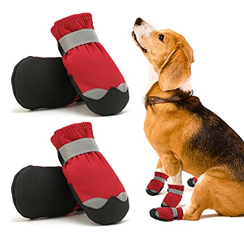 Mesh Dog Shoes Outdoor Paw Protectors