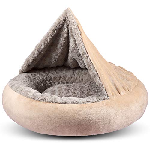 Round Donut Calming Anti-Anxiety Cave Hooded Blanket