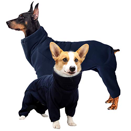 ROZKITCH Dog Winter Coat Soft Fleece Pullover Pajamas