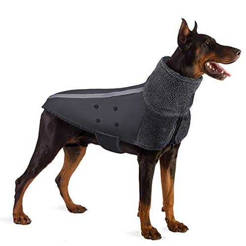 Warm Polar Fleece Lining Doggie Outdoor Jacket