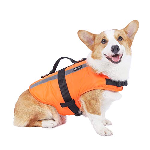 Dog Life Preserver Floatation Swimming Vest