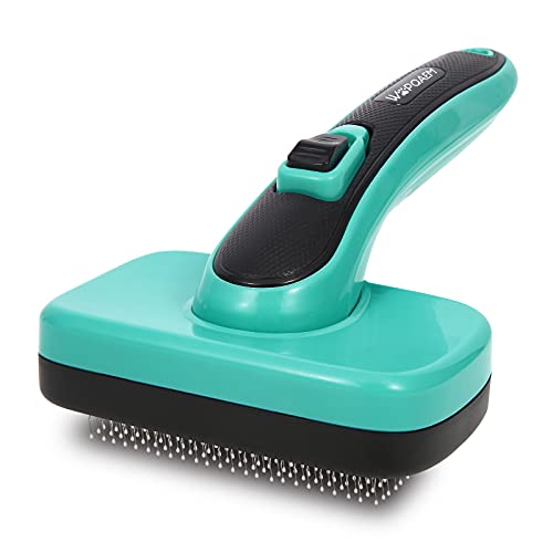 Self cleaning Slicker Brush, shedding and grooming tool for pets