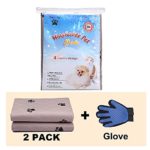 Washable Dog Pee Pads with Puppy Grooming Gloves - Image 5