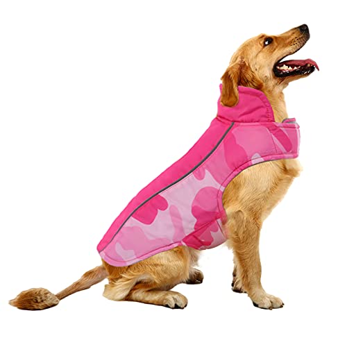 MIGOHI Dog Coat Reflective Waterproof Windproof