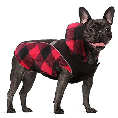 IDOMIK Classic Plaid Dog Winter Coat