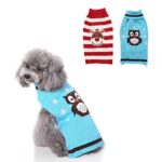 Cold Weather Dog Christmas Sweaters Knitted