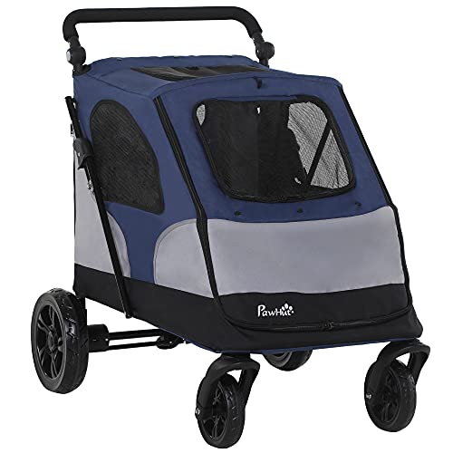 PawHut Pet Stroller Foldable Dog Cat Carriage