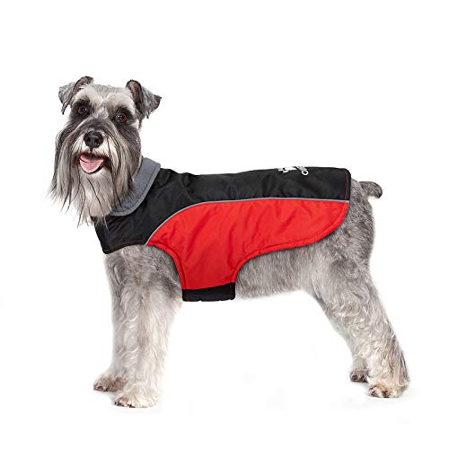 IREENUO Waterproof Dog Jacket, Dog Coat for Fall Winter