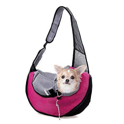 Pet Sling Carrier Breathable Mesh Travel Safe Bag