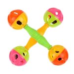 Plastic Ring Hammer Rattle Bird Parrot Toy