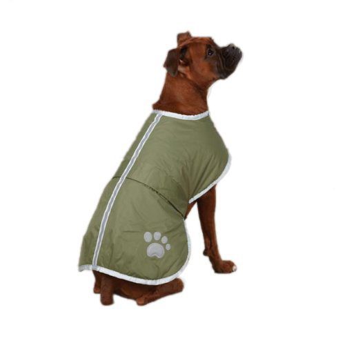 Visible and Warm: The Weatherbeeta Reflective Parka Dog Coat