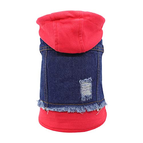 SILD Pet Clothes Dog Jeans Jacket Puppy Cat Clothes