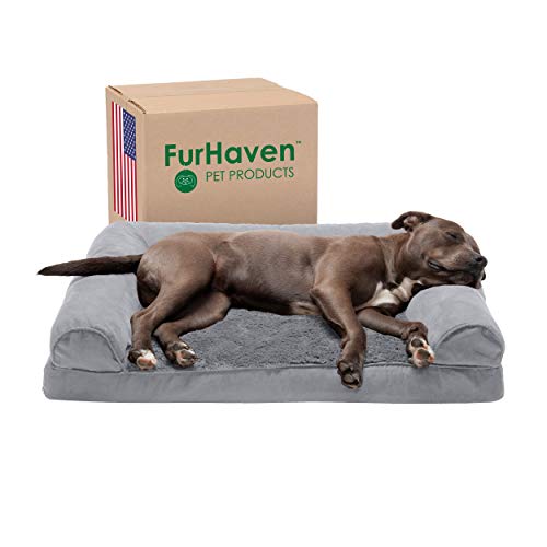 Furhaven Orthopedic Pet Bed for Dogs and Cats