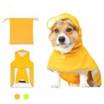 Dog Raincoat with Hood for Small Dog