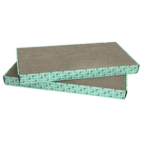 Kitty City XL Wide Corrugate Cat Scratchers 2 Pieces