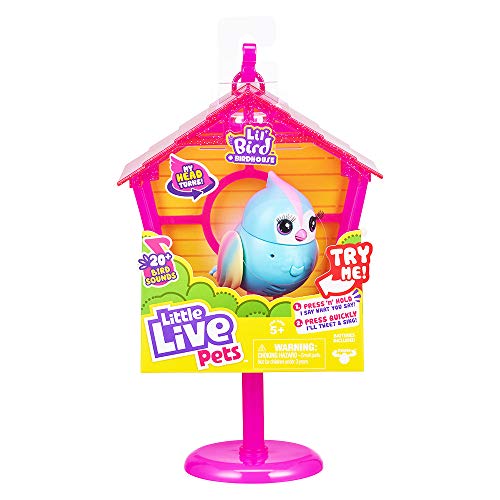 Little Live Pets Lil' Bird & Bird House - Rainbow Tweets