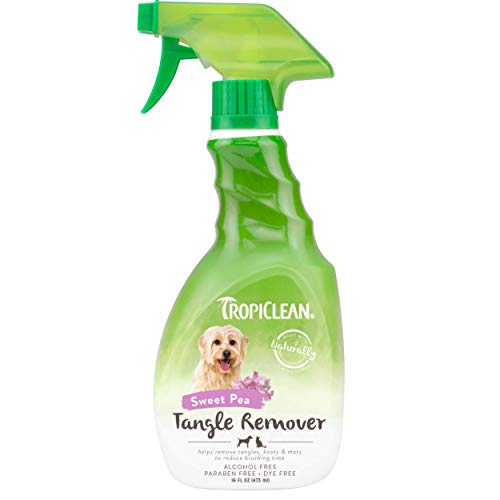 TropiClean Sweet Pea Tangle Remover Spray for Pets