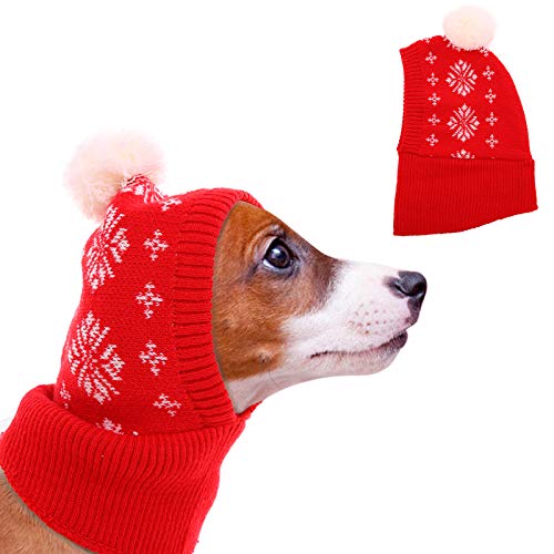 Christmas Dog Sweater with Leash Hole
