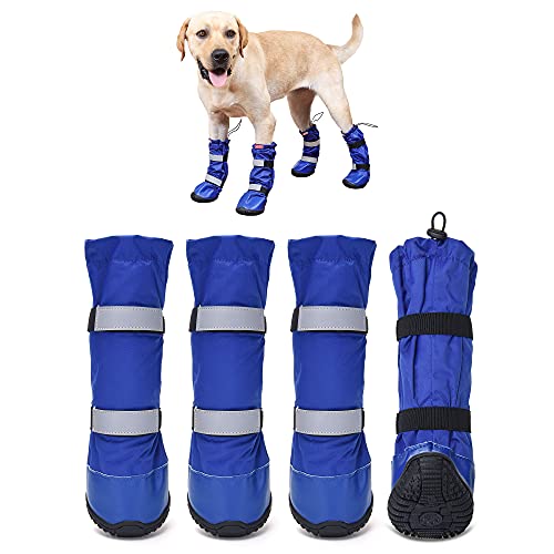 Boots Winter Dog Shoes Nonslip