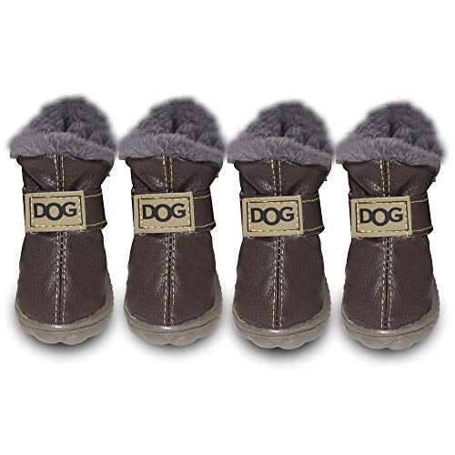 Pet Antiskid Shoes More Durable Winter Warm Sneakers
