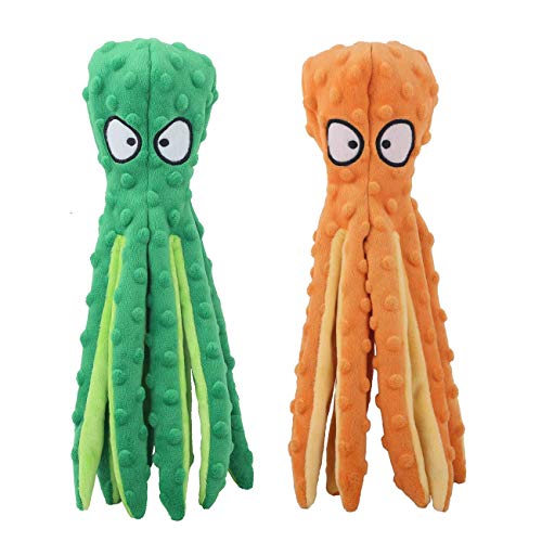 CPYOSN Dog Squeaky Toys Octopus