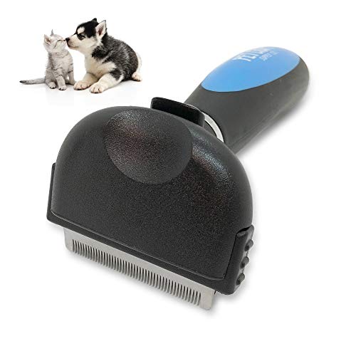 Hair Deshedding Brush Tool for Small Dogs and Cats