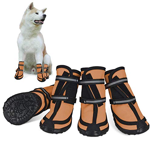 Adjustable Large Dogs Winter Snow Dog Booties