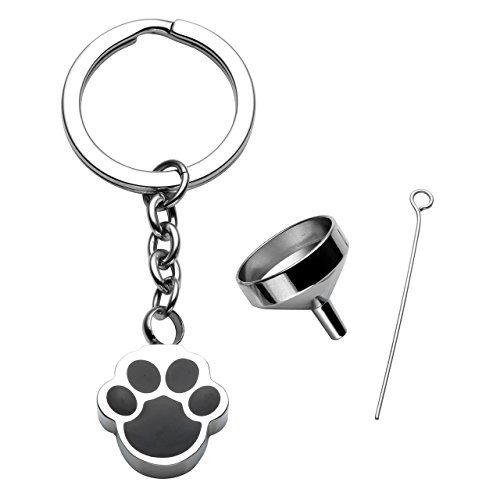 Free Engraving Dogs and Cats Paw Container Urn Memorial