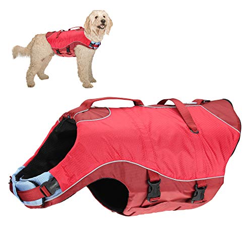 Lifejacket for Dogs Kayak Reflective