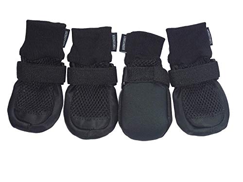 LONSUNEER Paw Protector Dog Boots Set