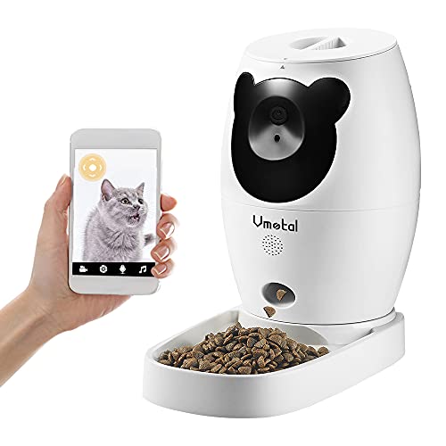 Vmotal Pet Camera with Automatic Cat Feeder