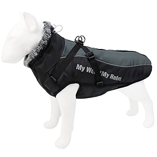 Litl Spirit Reflective Waterproof Windproof Dog Coat