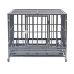 Dog Cage Heavy Duty Metal Crate Kennel