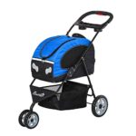 5-in-1 Dog Cat Travel Carriage Foldable Pet Stroller