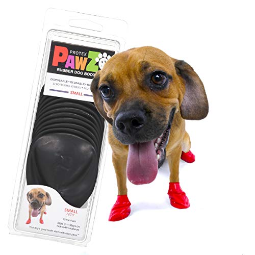 Rubber Snow Boots for Dogs