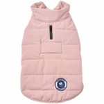 Fall Winter Dog Puffer Jacket in Pink
