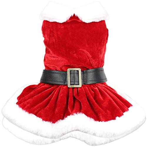 Holiday Christmas Mrs Claus Winter Dress, XS