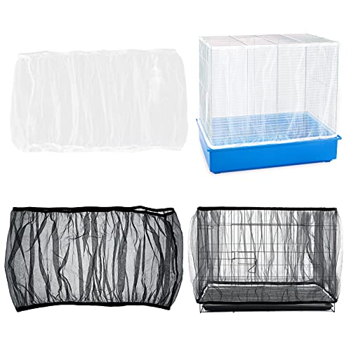2 Pieces Large Gauze Bird Cage Cover