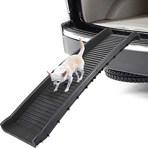 62 Inches Bi-fold Dog Ramp for Large Dogs SUV