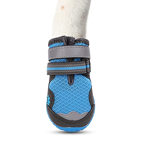 Reflective Rugged Anti-Slip Dog Booties